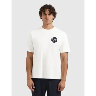 PURE PATH EMBLEM LOGO T-SHIRT WHITE