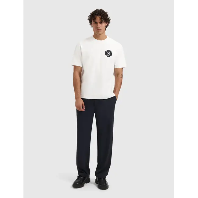 PURE PATH EMBLEM LOGO T-SHIRT WHITE