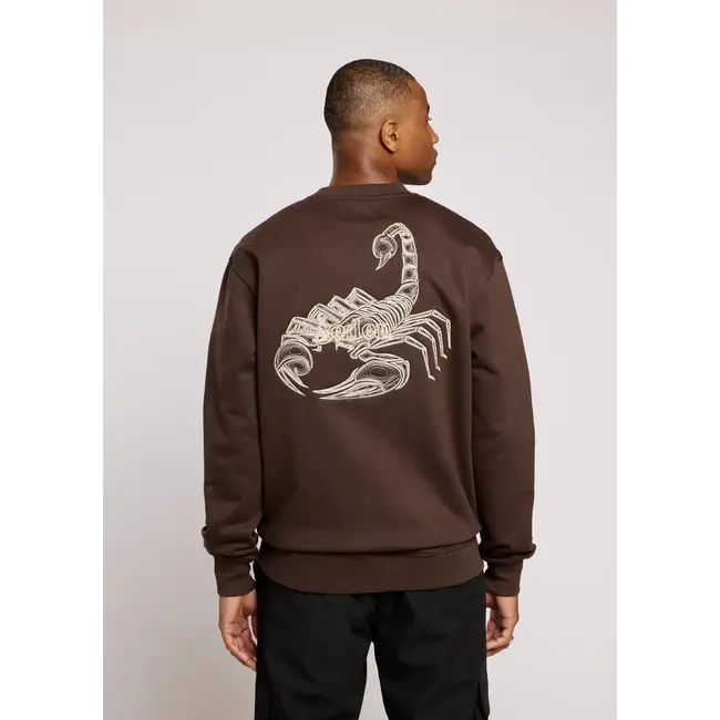 AEDEN SCORPION SWEATER GANACHE
