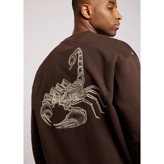 AEDEN SCORPION SWEATER GANACHE