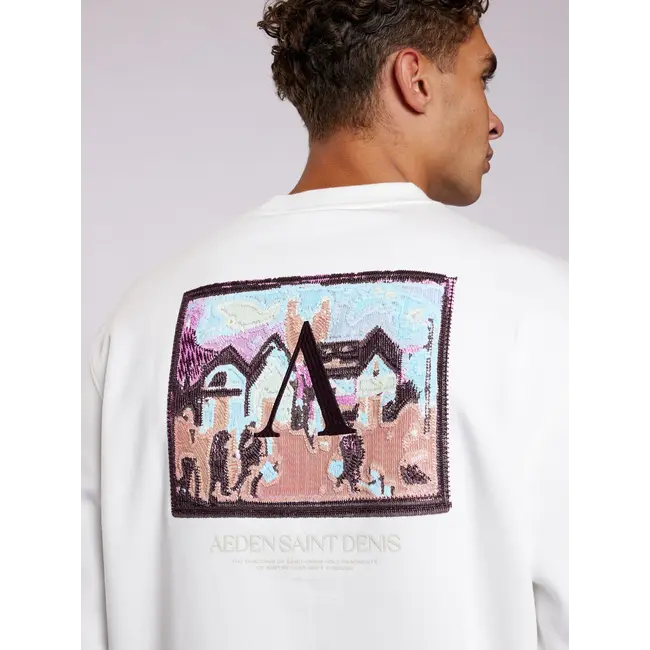 AEDEN MAXENCE SWEATSHIRT OFF-WHITE