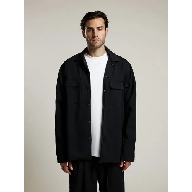 AEDEN ALBANO SHIRT BLACK