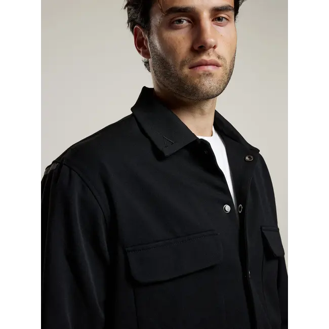 AEDEN ALBANO SHIRT BLACK