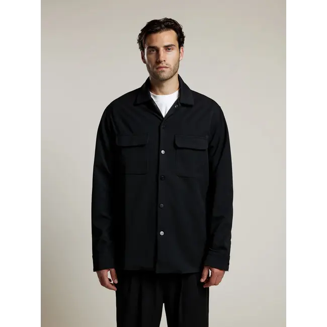 AEDEN ALBANO SHIRT BLACK