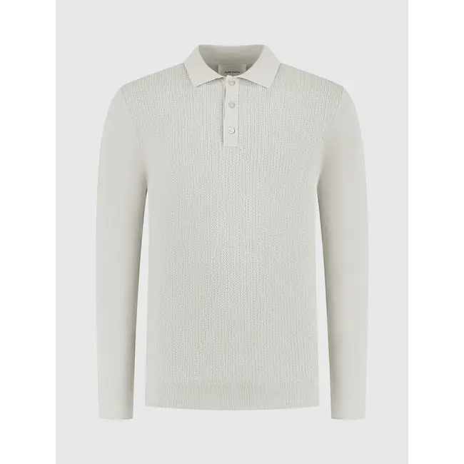 PURE PATH BRAIDED STRUCTURE KNIT POLO KIT