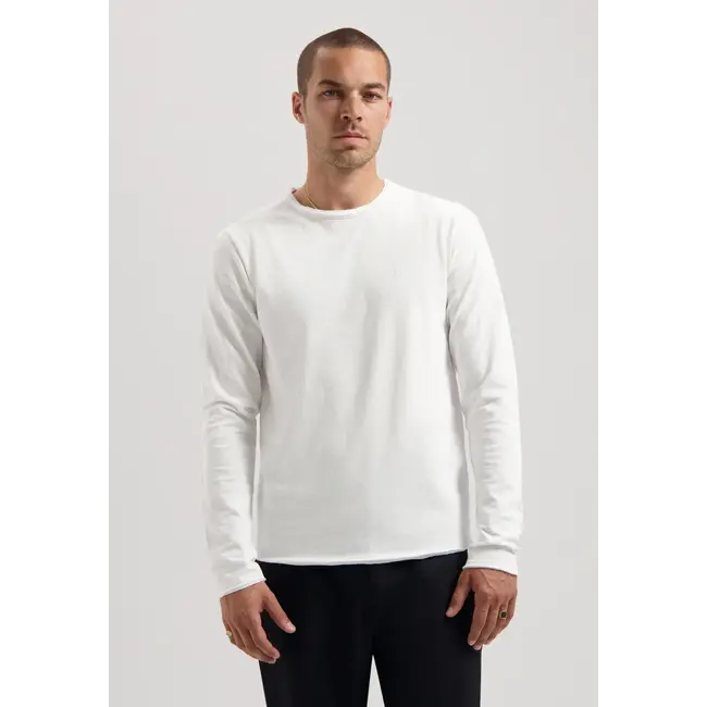 Dstrezzed NEWMAN CREW WHITE