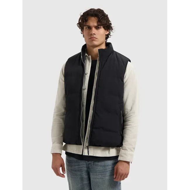 PURE PATH PADDED BODYWARMER BLACK