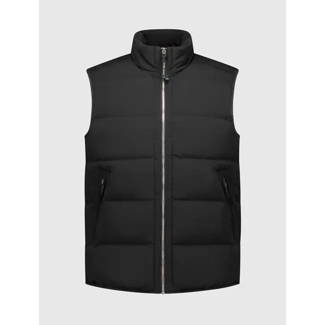 PURE PATH PADDED BODYWARMER BLACK