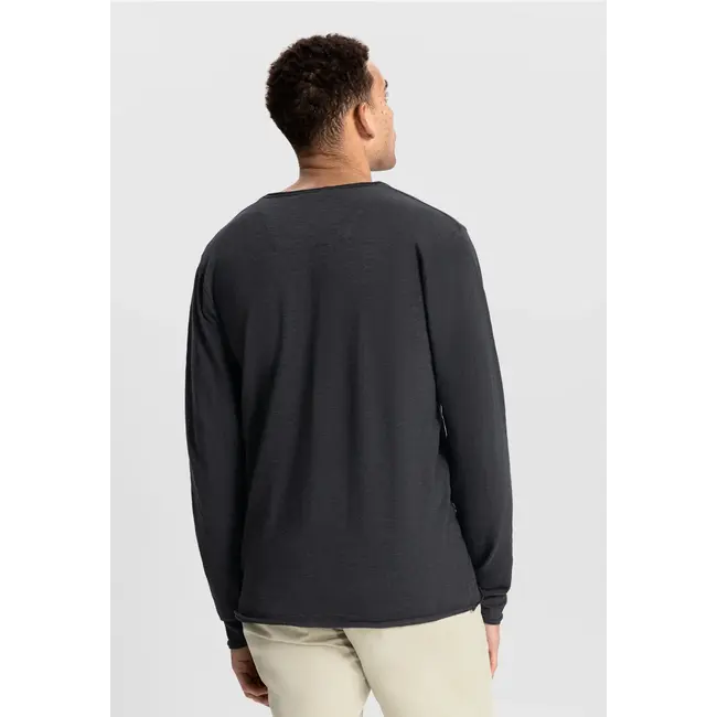 Dstrezzed NEWMAN CREW ANTHRA MELANGE