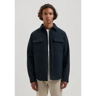 Dstrezzed ULRIK OVERSHIRT DARK NAVY