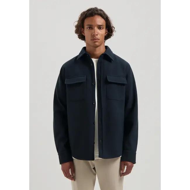 Dstrezzed ULRIK OVERSHIRT DARK NAVY