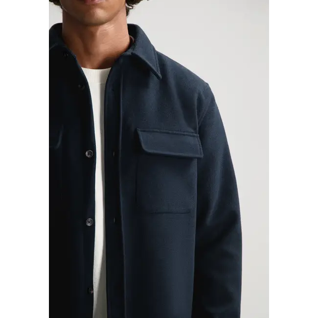 Dstrezzed ULRIK OVERSHIRT DARK NAVY