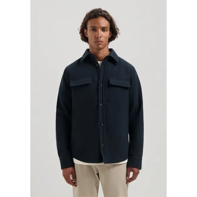 Dstrezzed ULRIK OVERSHIRT DARK NAVY