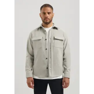 Dstrezzed ULRIK OVERSHIRT GHOST GREY