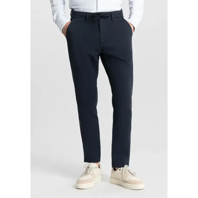 Dstrezzed LANCASTER TWILL KNITTAPERED JOGGER DARK NAVY