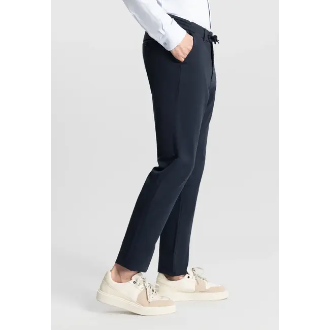 Dstrezzed LANCASTER TWILL KNITTAPERED JOGGER DARK NAVY