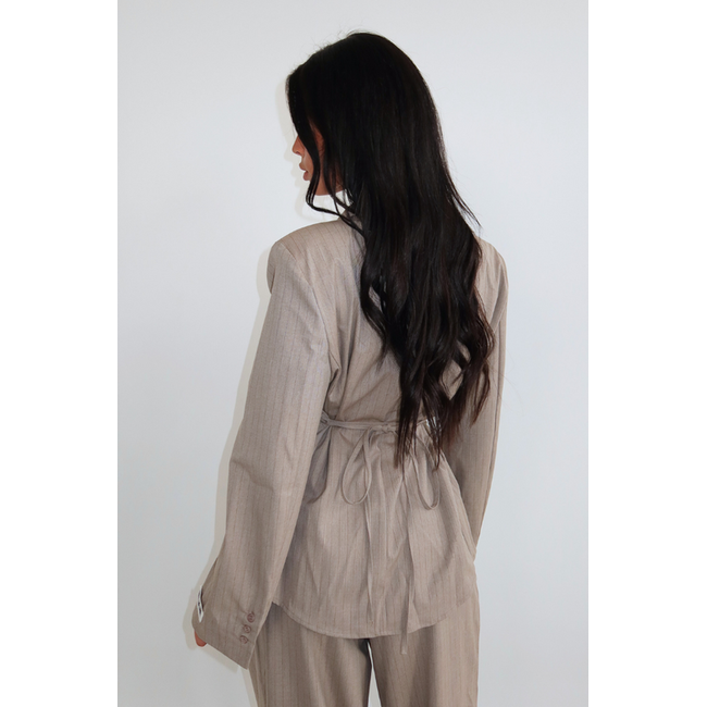Unique the Label ROSIE BLOUSE PS TAUPE