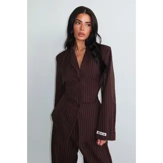 Unique the Label ROSIE BLOUSE PS CHOCOLATE