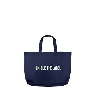 Unique the Label CANVAS TOTE DEEP DARK NAVY