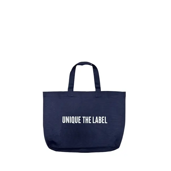 Unique the Label CANVAS TOTE DEEP DARK NAVY