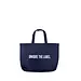 Unique the Label CANVAS TOTE DEEP DARK NAVY