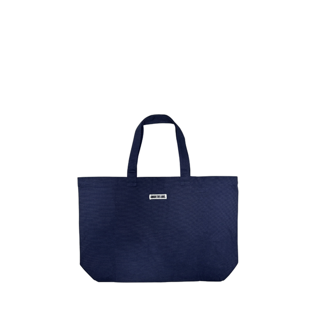 Unique the Label CANVAS TOTE DEEP DARK NAVY