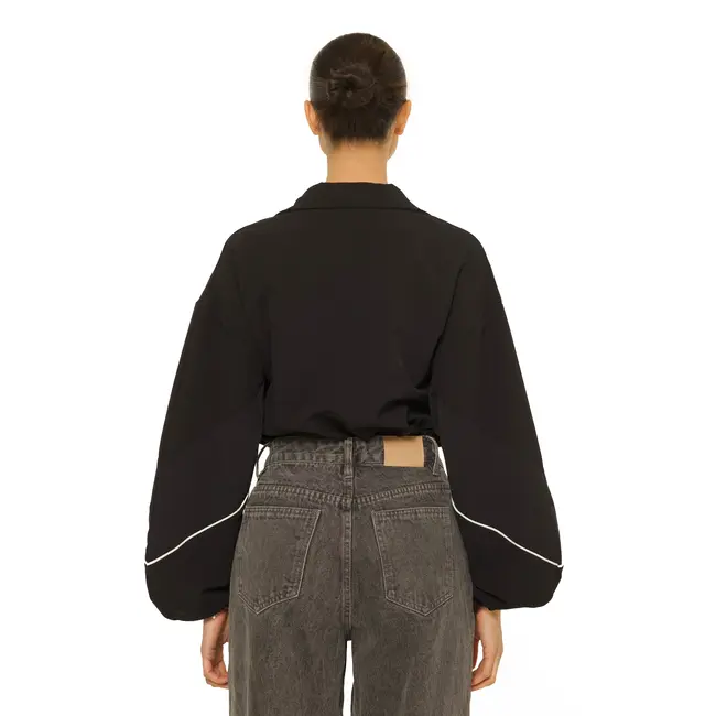 L.A Sisters L.A OFFICIAL BLOUSE BODYSUIT BLACK