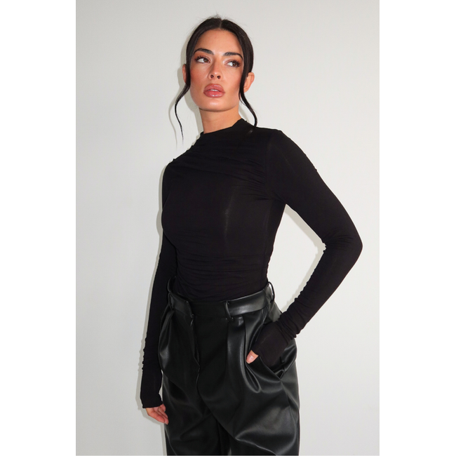 Unique the Label SARA BODYSUIT BLACK