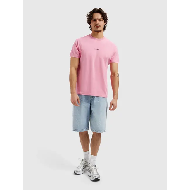 PURE PATH BOLD EMBLEM T-SHIRT OLD PINK
