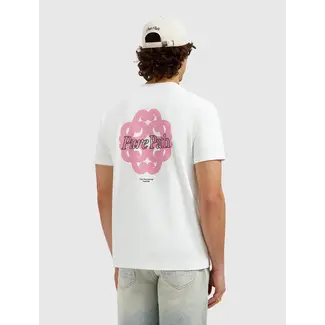 PURE PATH BOLD EMBLEM T-SHIRT OFF WHITE