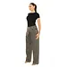 L.A Sisters FOLD OVER JEANS LIGHT GREY