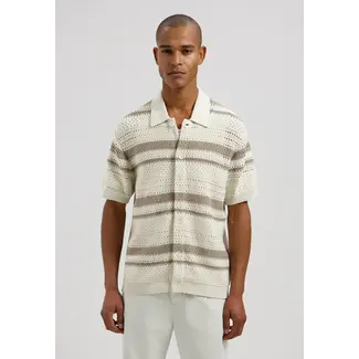 Dstrezzed MICA SHORTSLEEVE SHIRT SILVER BIRCH