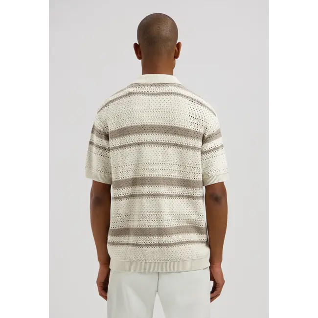 Dstrezzed MICA SHORTSLEEVE SHIRT SILVER BIRCH