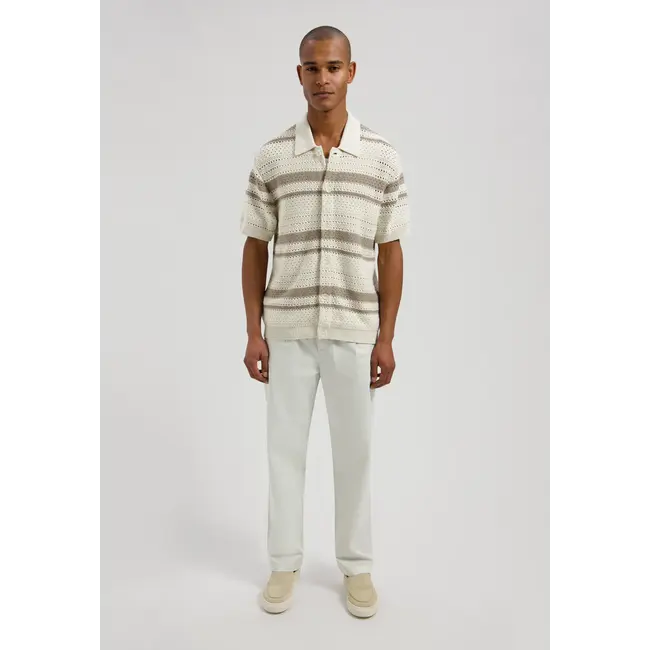 Dstrezzed MICA SHORTSLEEVE SHIRT SILVER BIRCH