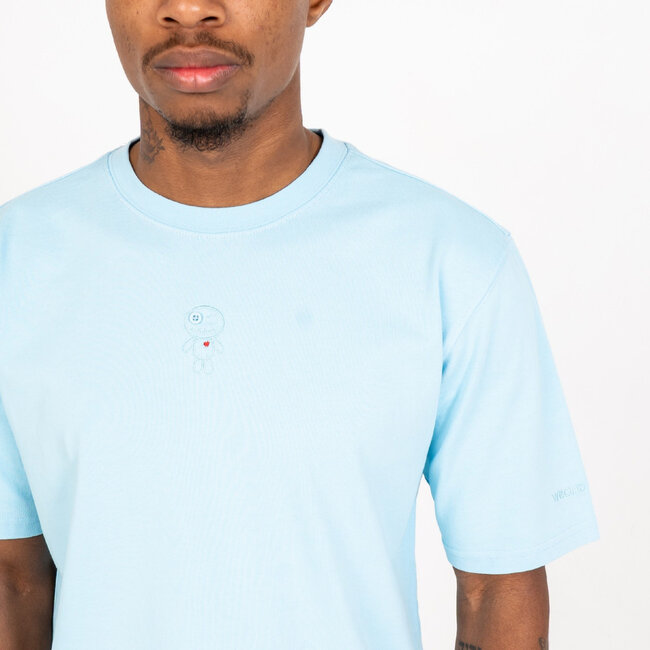 WRONG FRIENDS ASTI T-SHIRT LIGHT BLUE