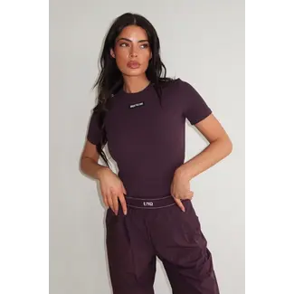 Unique the Label JILL SHORT SLEEVE DEEP BERRY
