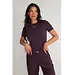 Unique the Label JILL SHORT SLEEVE DEEP BERRY