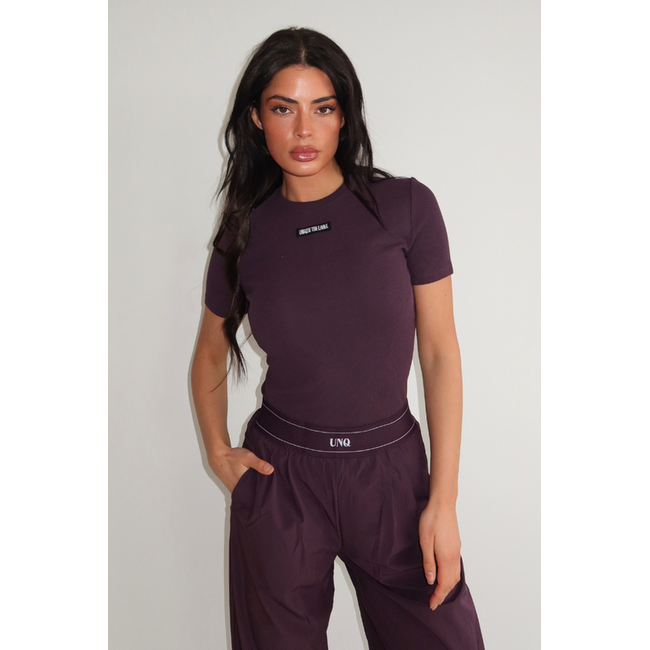 Unique the Label JILL SHORT SLEEVE DEEP BERRY