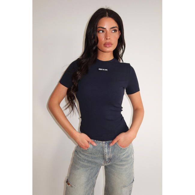 Unique the Label JILL SHORT SLEEVE DEEP DARK NAVY