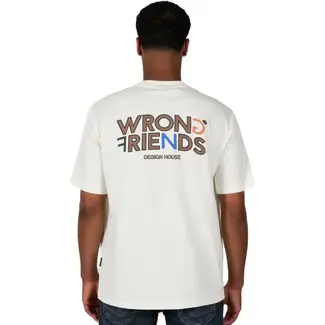 WRONG FRIENDS BROOKS T-SHIRT BEIGE