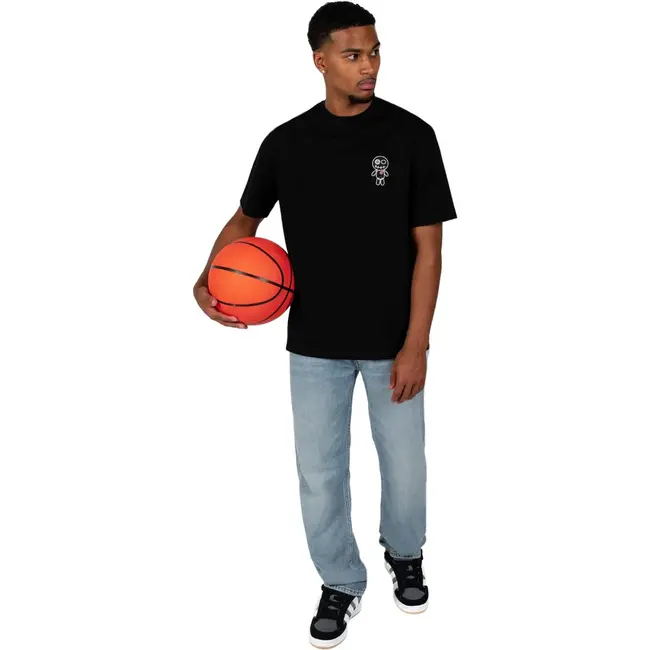 WRONG FRIENDS BROOKS T-SHIRT BLACK