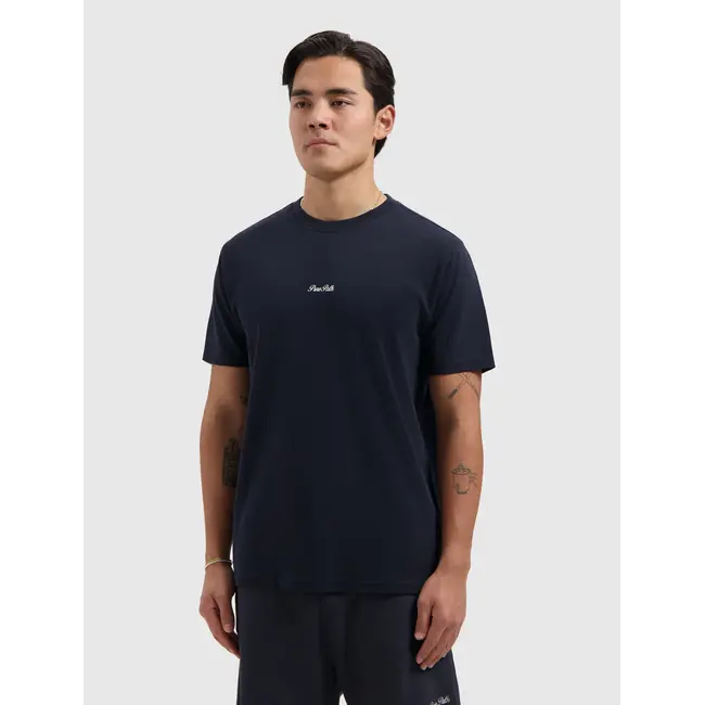PURE PATH RIVA VIEW T-SHIRT DARK NAVY
