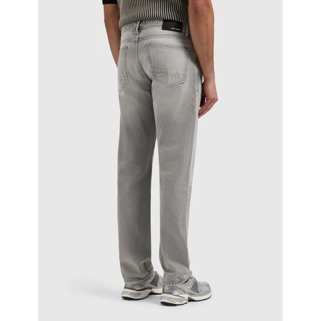 PURE PATH THE ERIC REGULAR FIT JEANS DENIM MID GREY