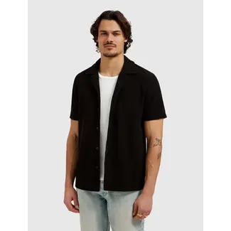 PURE PATH HONEYCOMB SHORTSLEEVE SHIRT BLACK