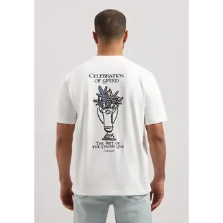 Dstrezzed COLLIN ARTWORK TEE WHITE