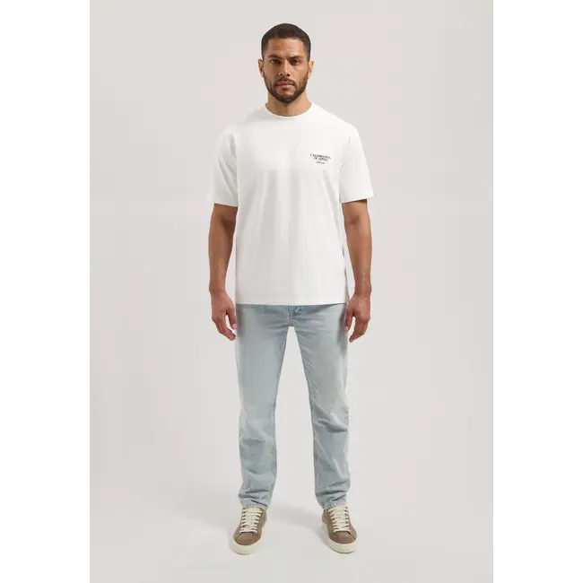 Dstrezzed COLLIN ARTWORK TEE WHITE