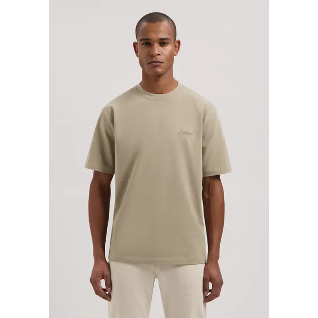 Dstrezzed COLLIN ARTWORK TEE VINTAGE KHAKI
