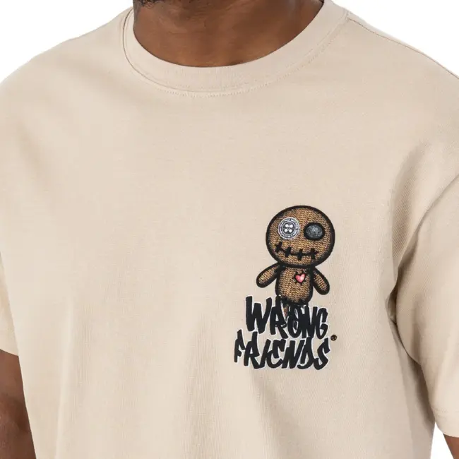 WRONG FRIENDS MAUPIN T-SHIRT BEIGE