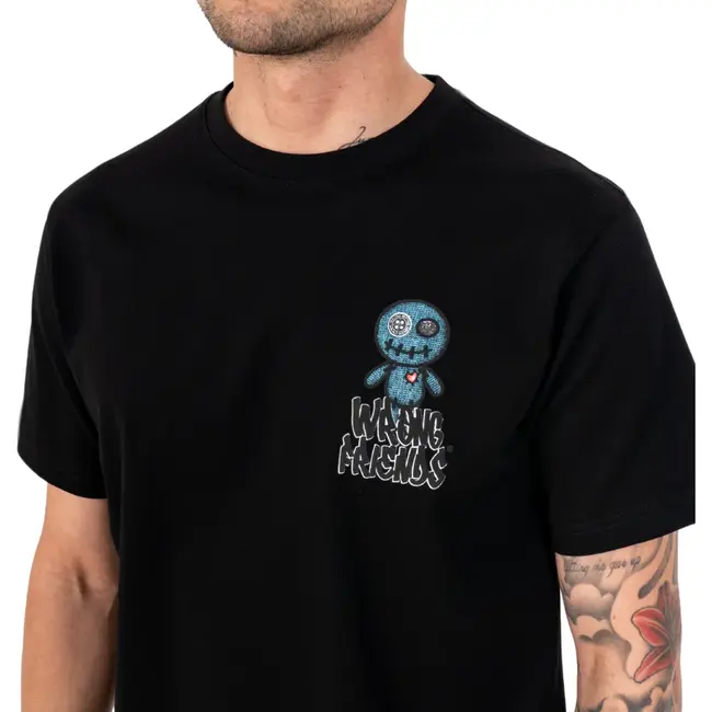 WRONG FRIENDS MAUPIN T-SHIRT BLACK
