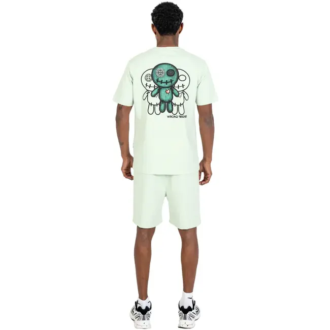 WRONG FRIENDS MAUPIN T-SHIRT LIGHT GREEN